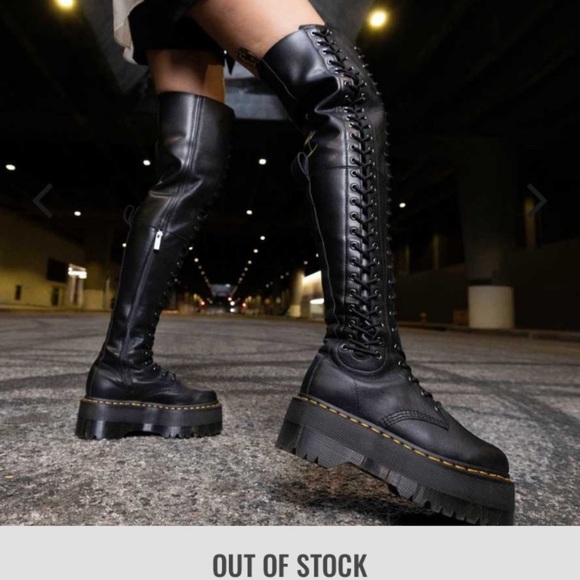 Doc Martens Azreya Over the Knee Boots - size 6- out of stock! - Picture 1 of 10
